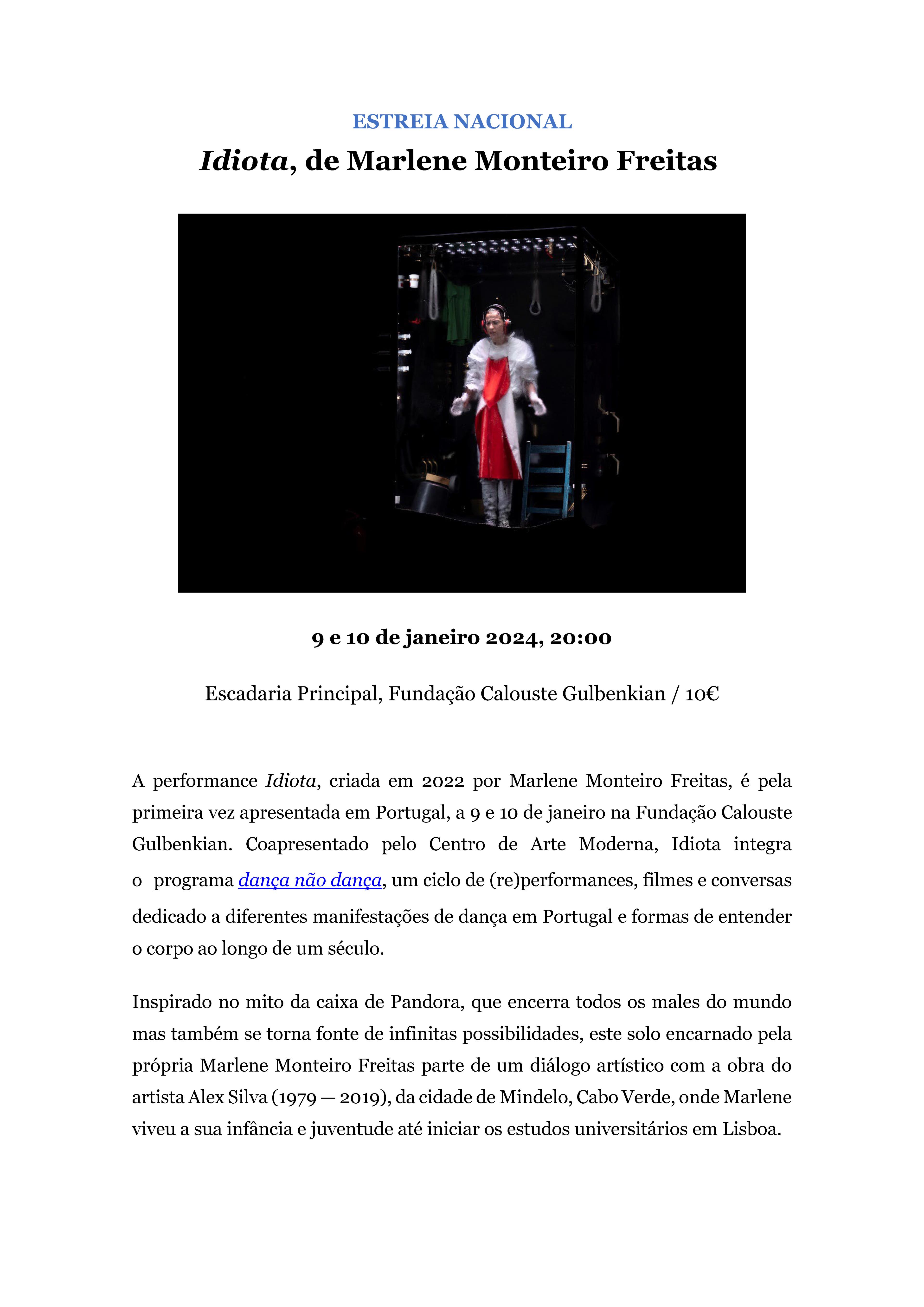 Serviço de Comunicação / Fundação Calouste Gulbenkian