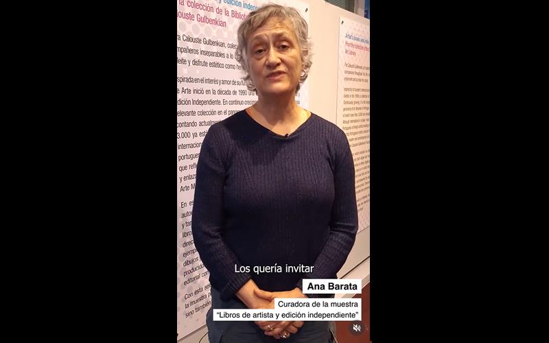 Libros de Artista y Edición Independiente. Colección de la Biblioteca de Arte Gulbenkian