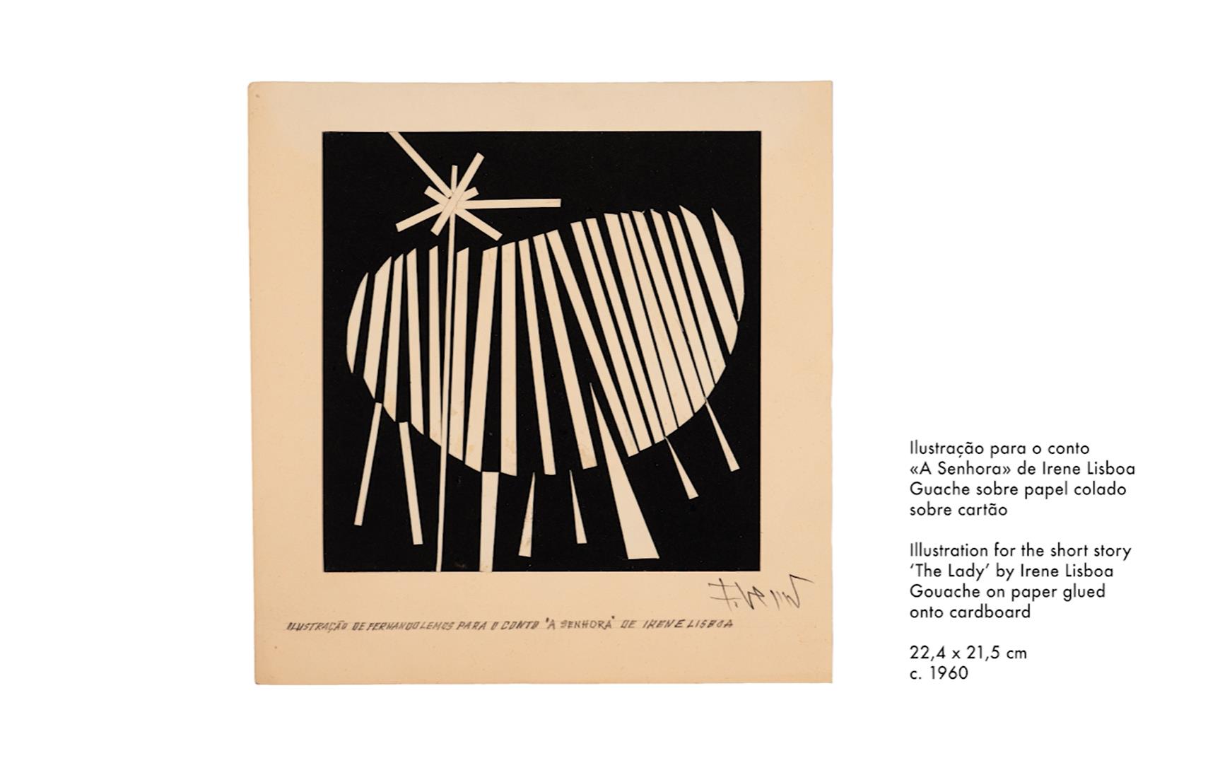 Ilustrações de Fernando Lemos. Coleção Museu de Arte Moderna de São Paulo