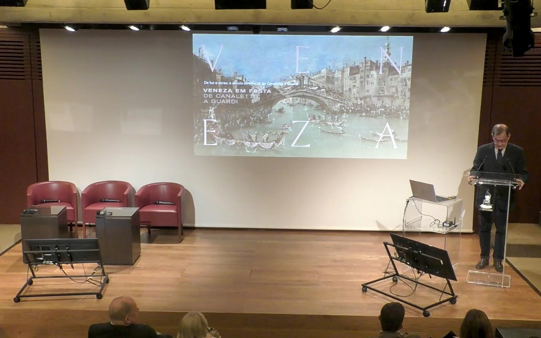 De Luz e Cores. O Século de Veneza, de Canaletto a Guardi [conferência]