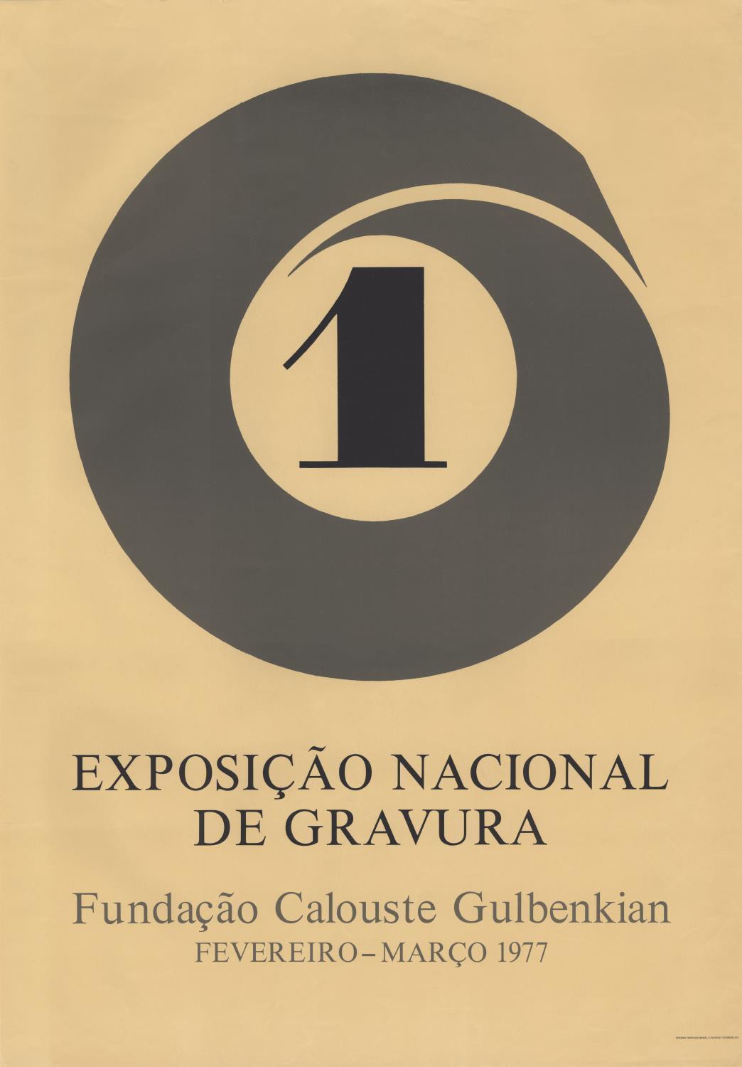 I Exposição Nacional de Gravura