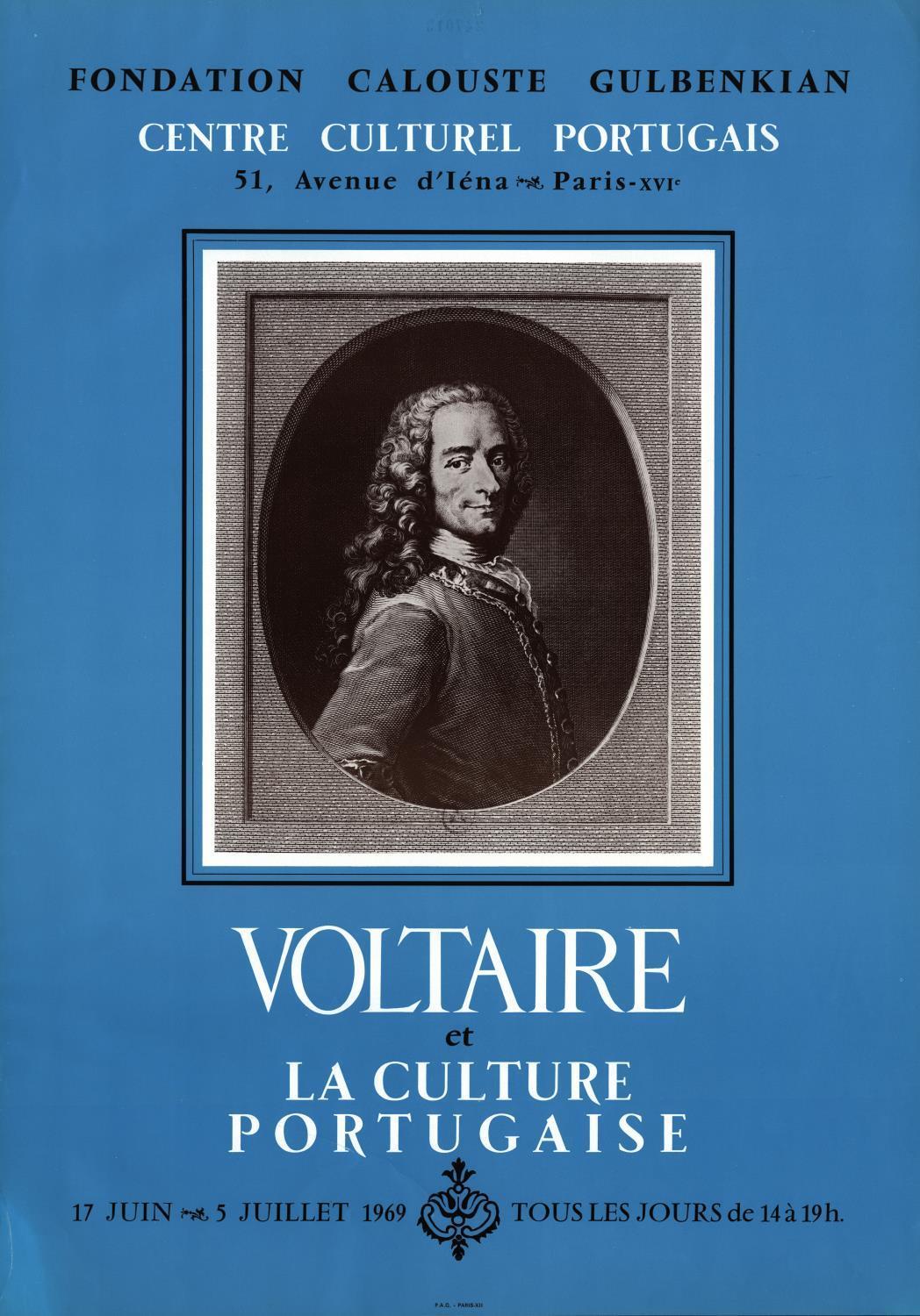 Voltaire et la Culture Portugaise. Exposition Bibliografique et Iconografique