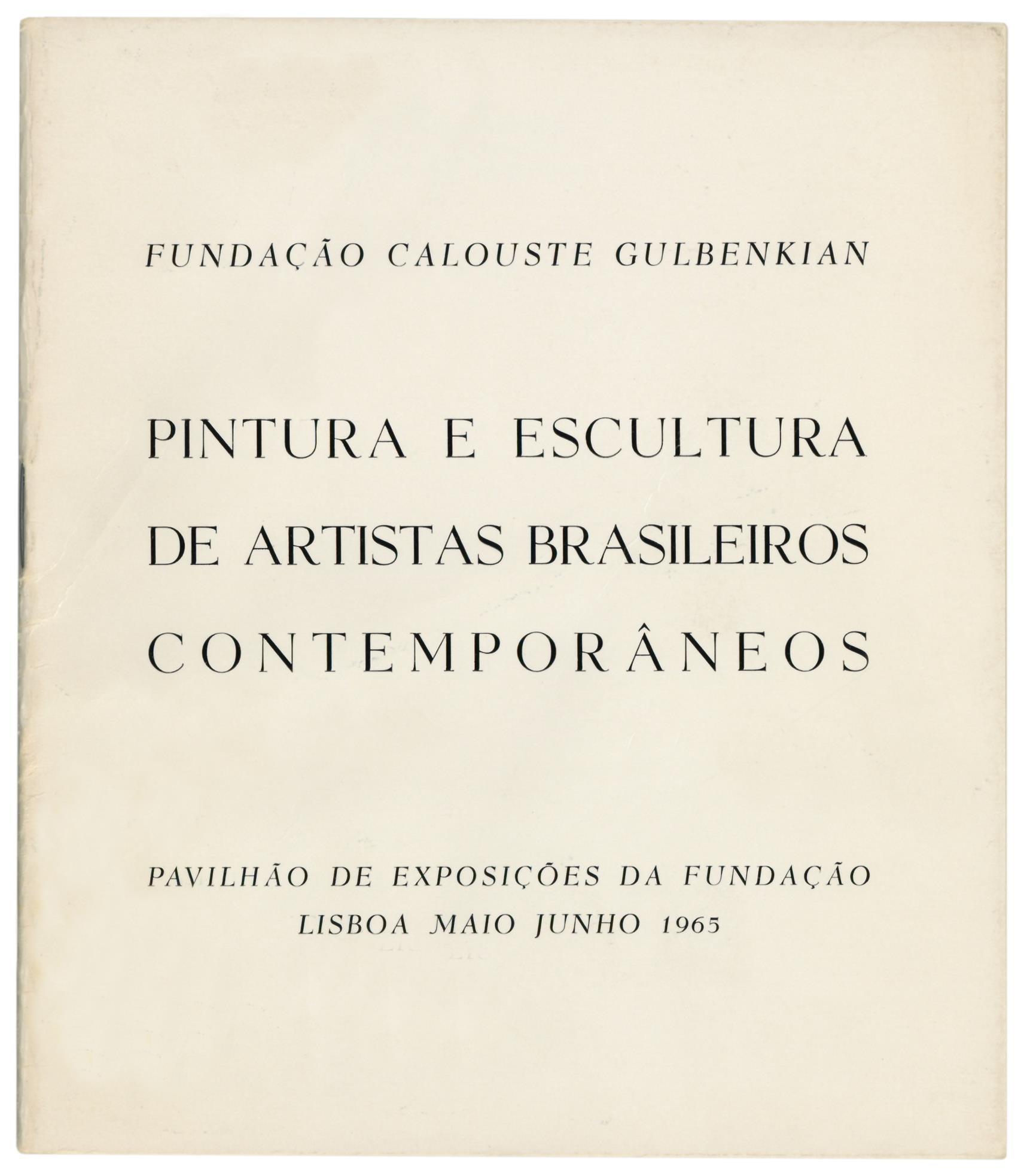 Pintura e Escultura de Artistas Brasileiros Contemporâneos