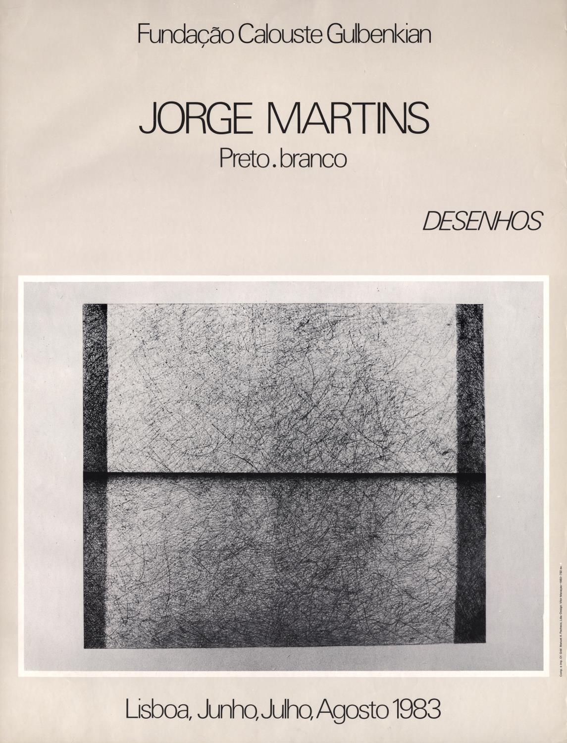 Jorge Martins. Preto. Branco. Desenhos