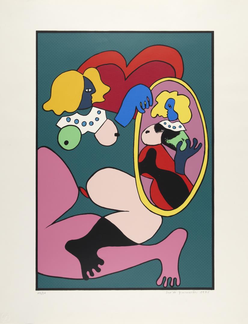 Mulher ao espelho III