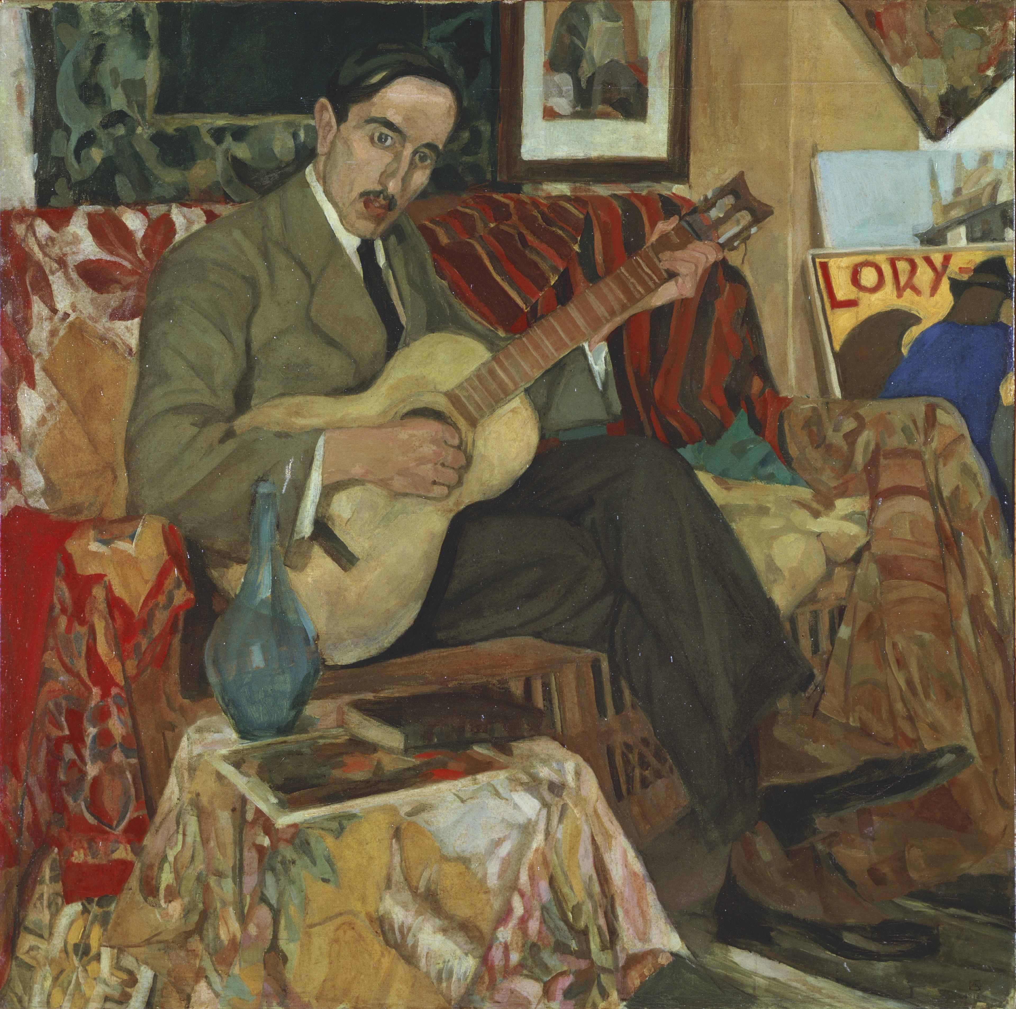 O meu violão, que não tem cordas, só serve para isto (Retrato do Dr. Pimentel)