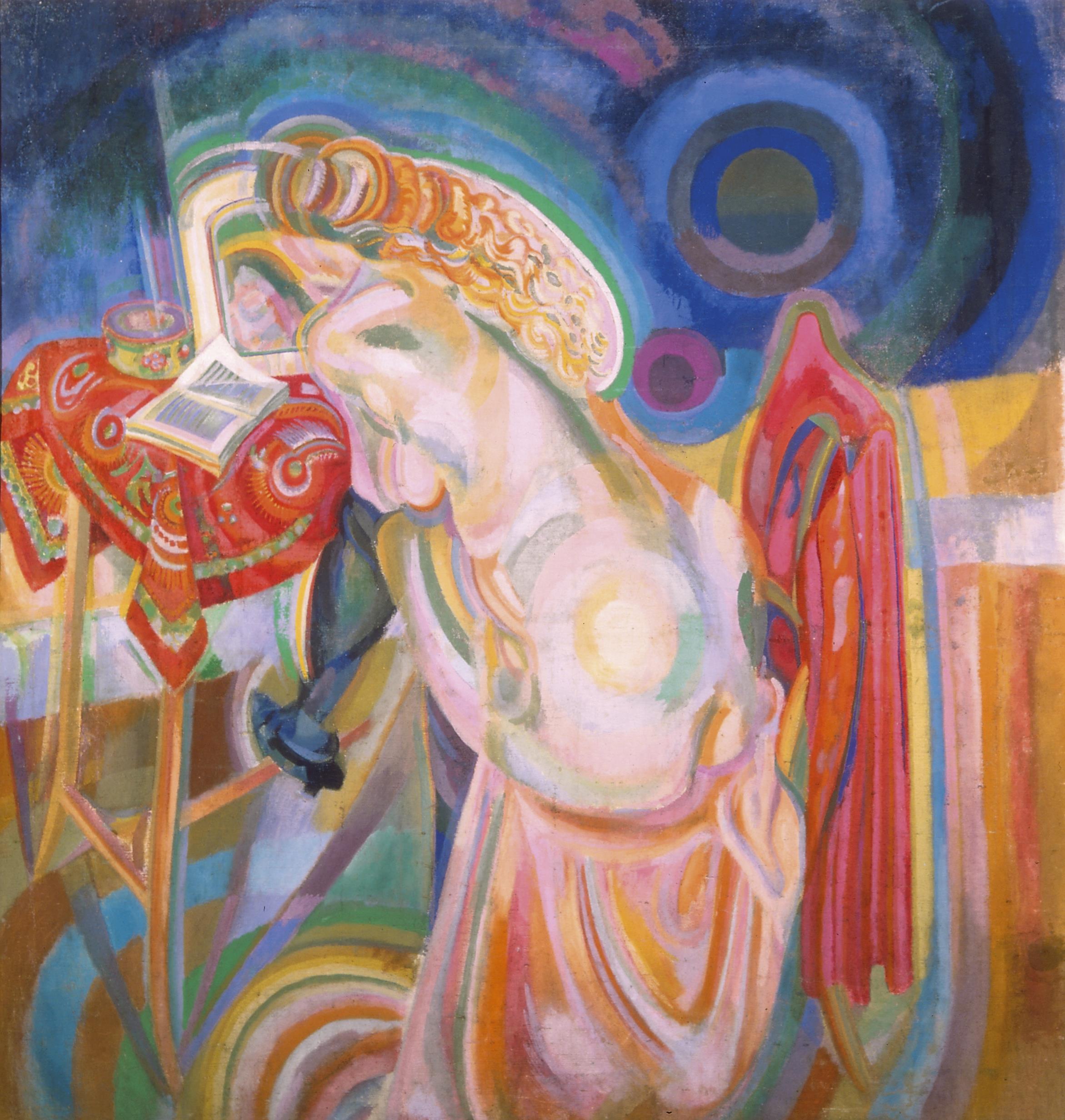 Femme Nue Lisant
