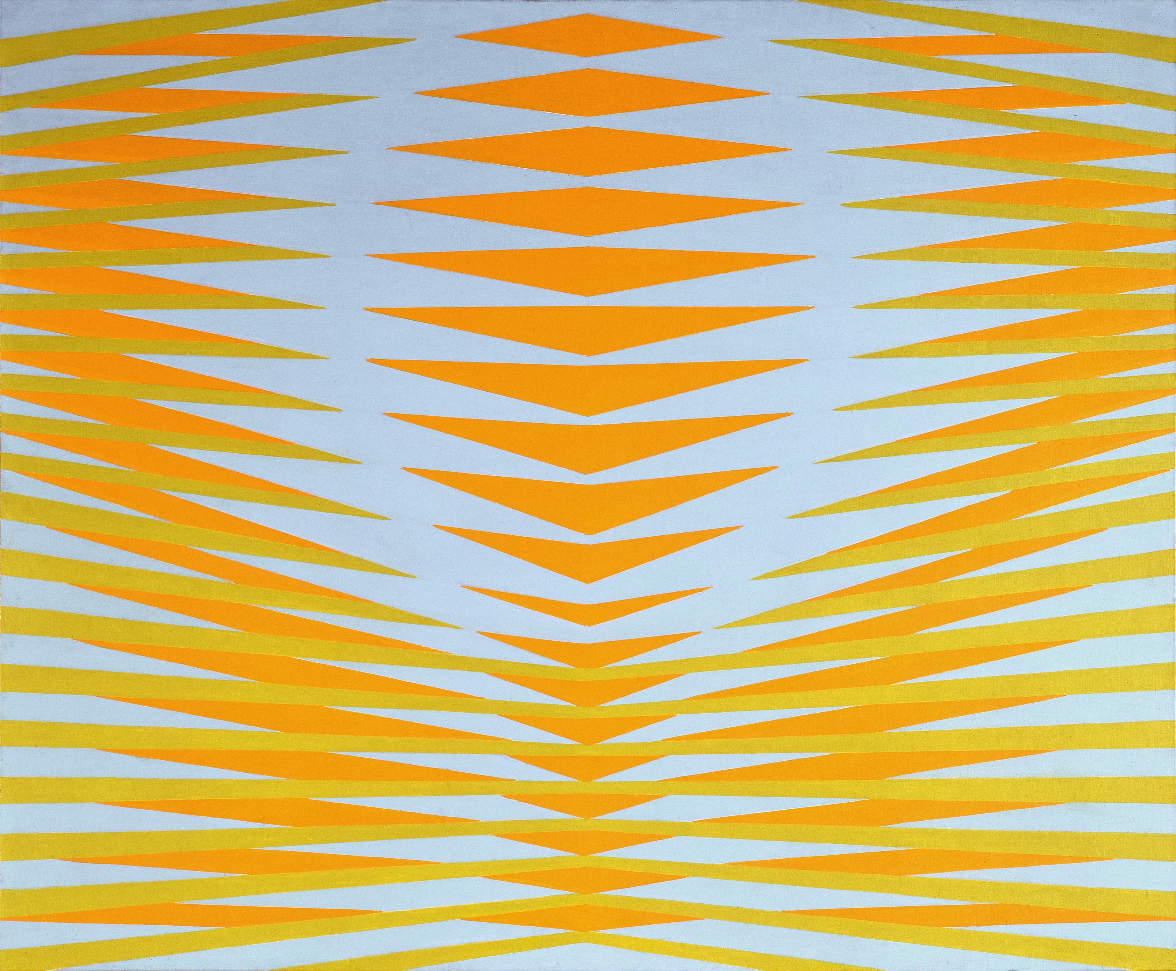 Orange, Blue and Green
