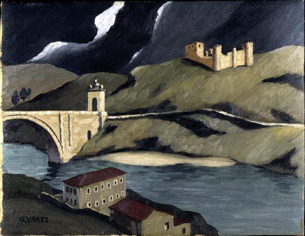 Paisagem com castelo