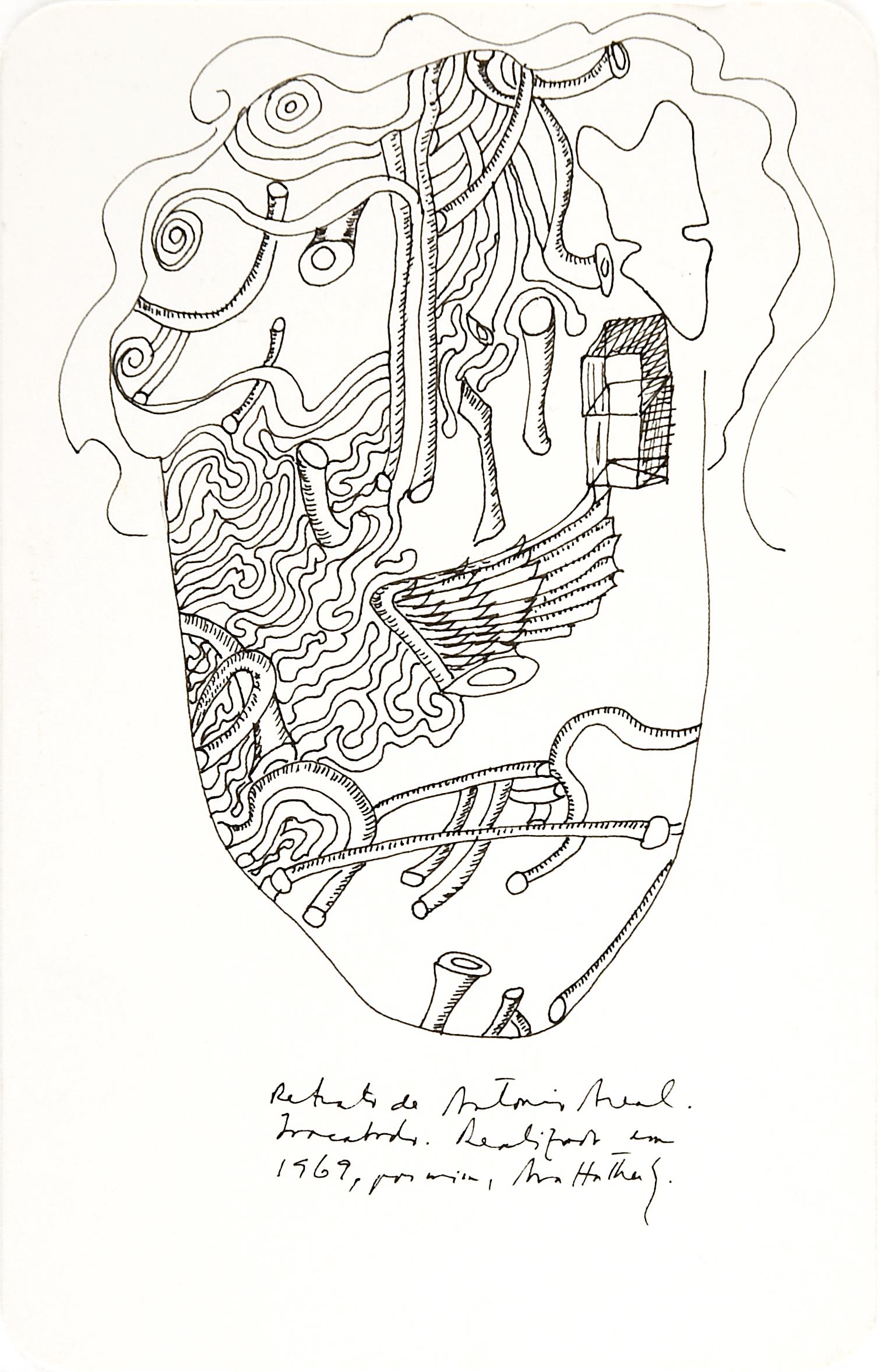 Retrato de António Areal inacabado