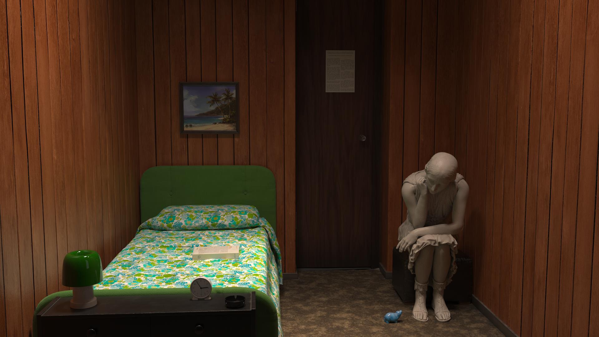 Two Sculptures Quarreling in a Hotel Room: STILL_004