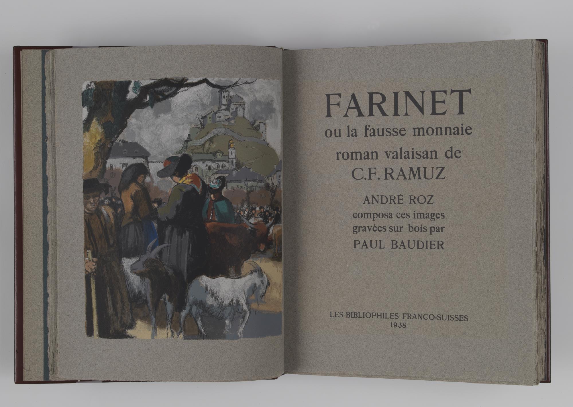 Farinet ou La Fausse Monnaie. Roman valaisan.