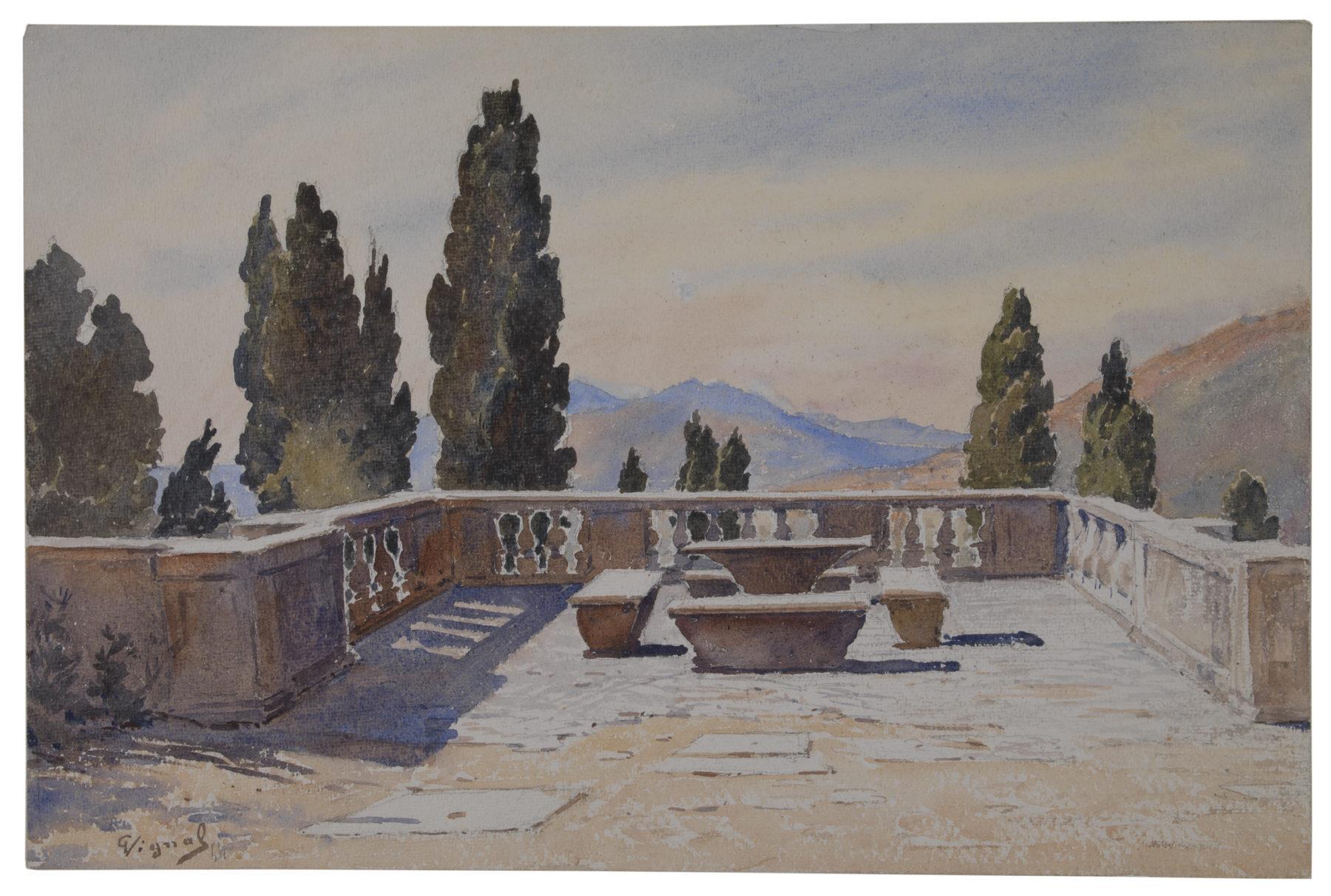 O Terraço da «Villa D'Este»