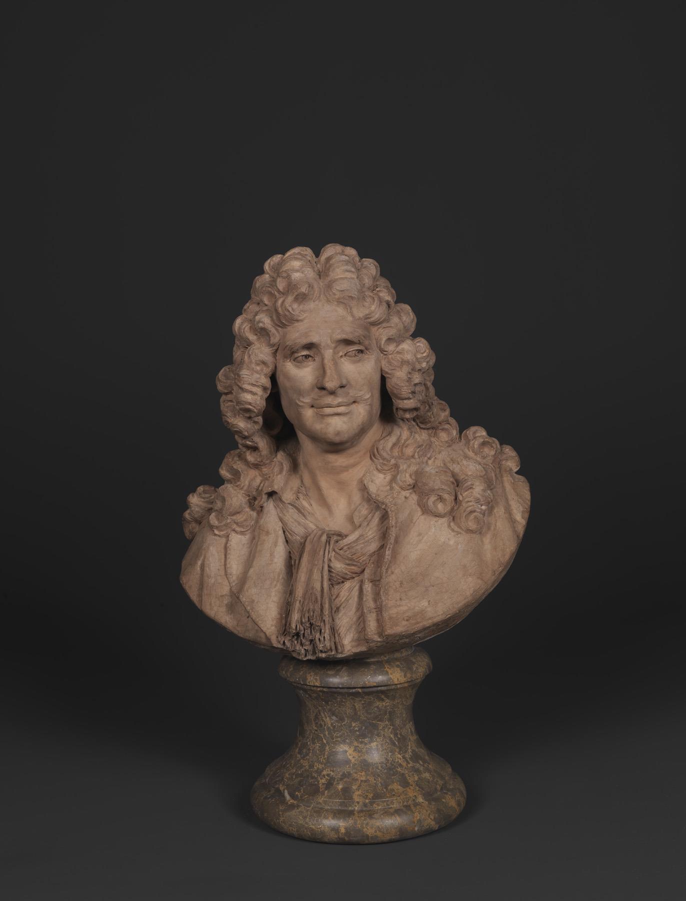 Busto de Jean-Baptiste Poquelin de Molière