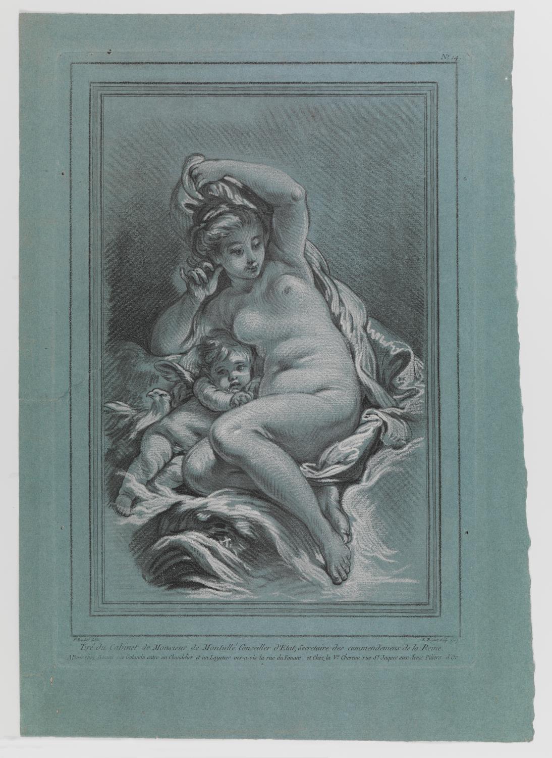 Venus e Cupido - Venus jouant avec l'Amour