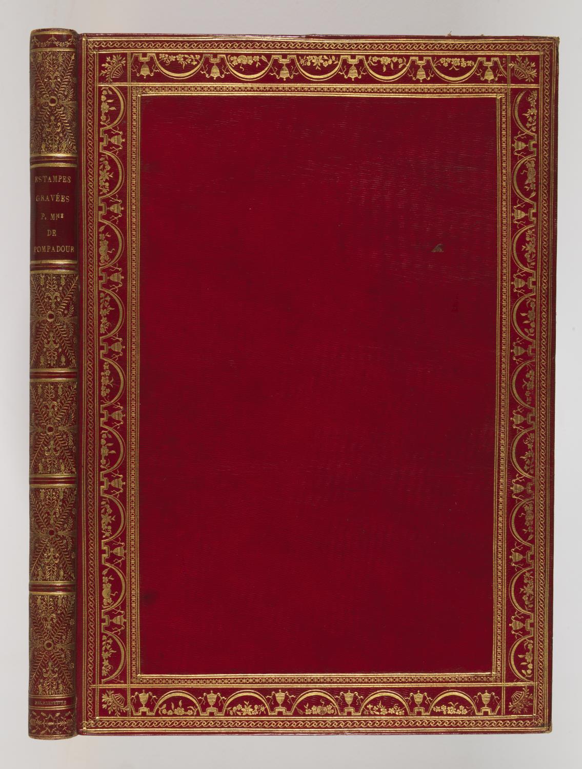 Suite d'estampes gravées par Madame la Marquise de Pompadour, d'après les pierres gravées de Guay, graveur du Roy