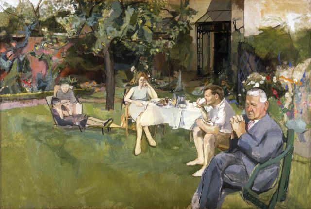 The Family in the Garden