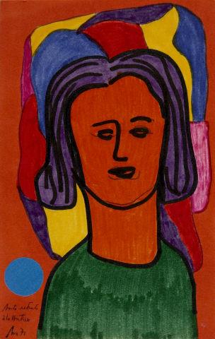 Auto - Retrato à la Matisse