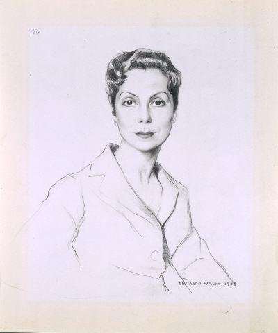 Retrato da escritora Maria da Graça Freire