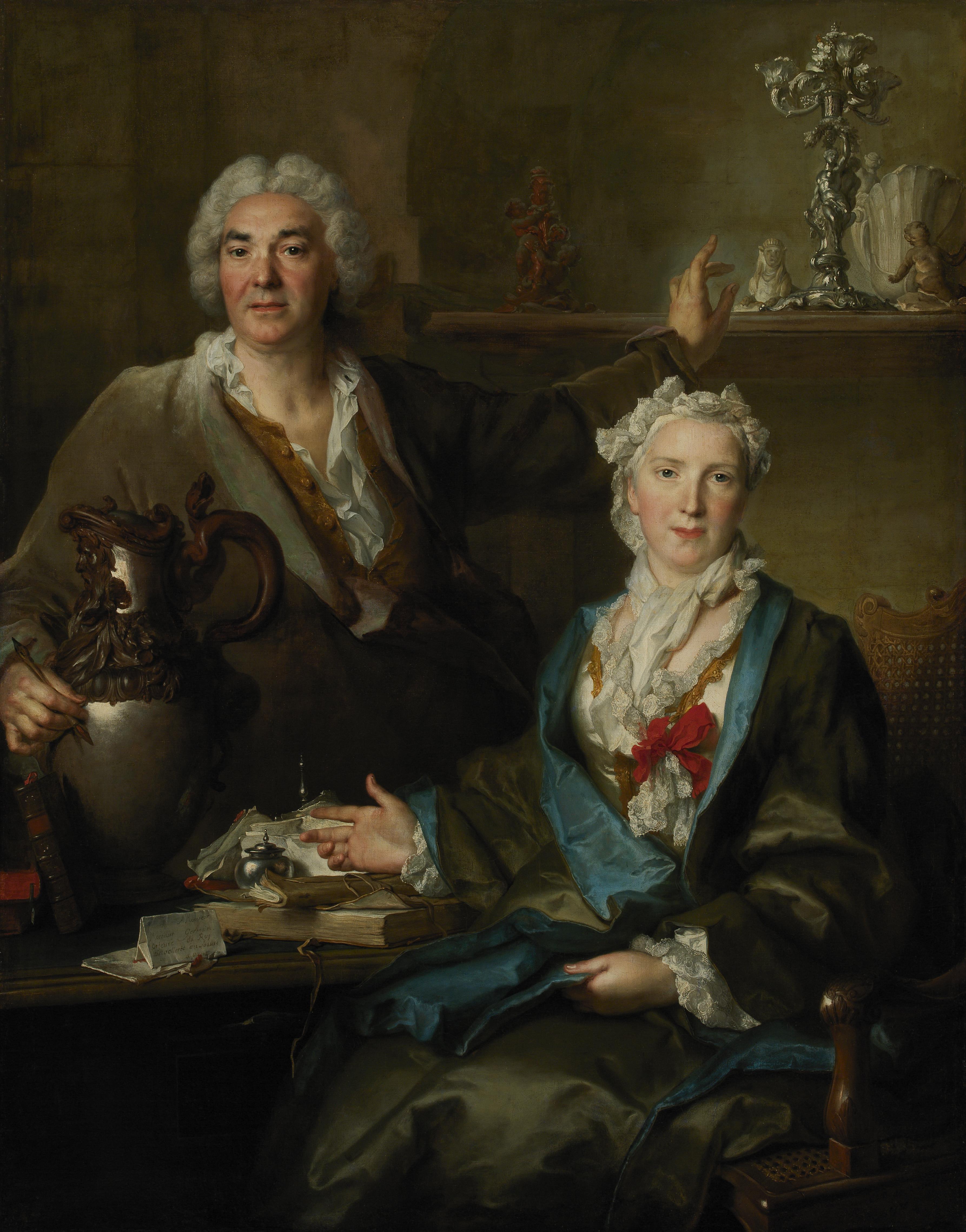 Retrato de Monsieur e Madame Thomas Germain