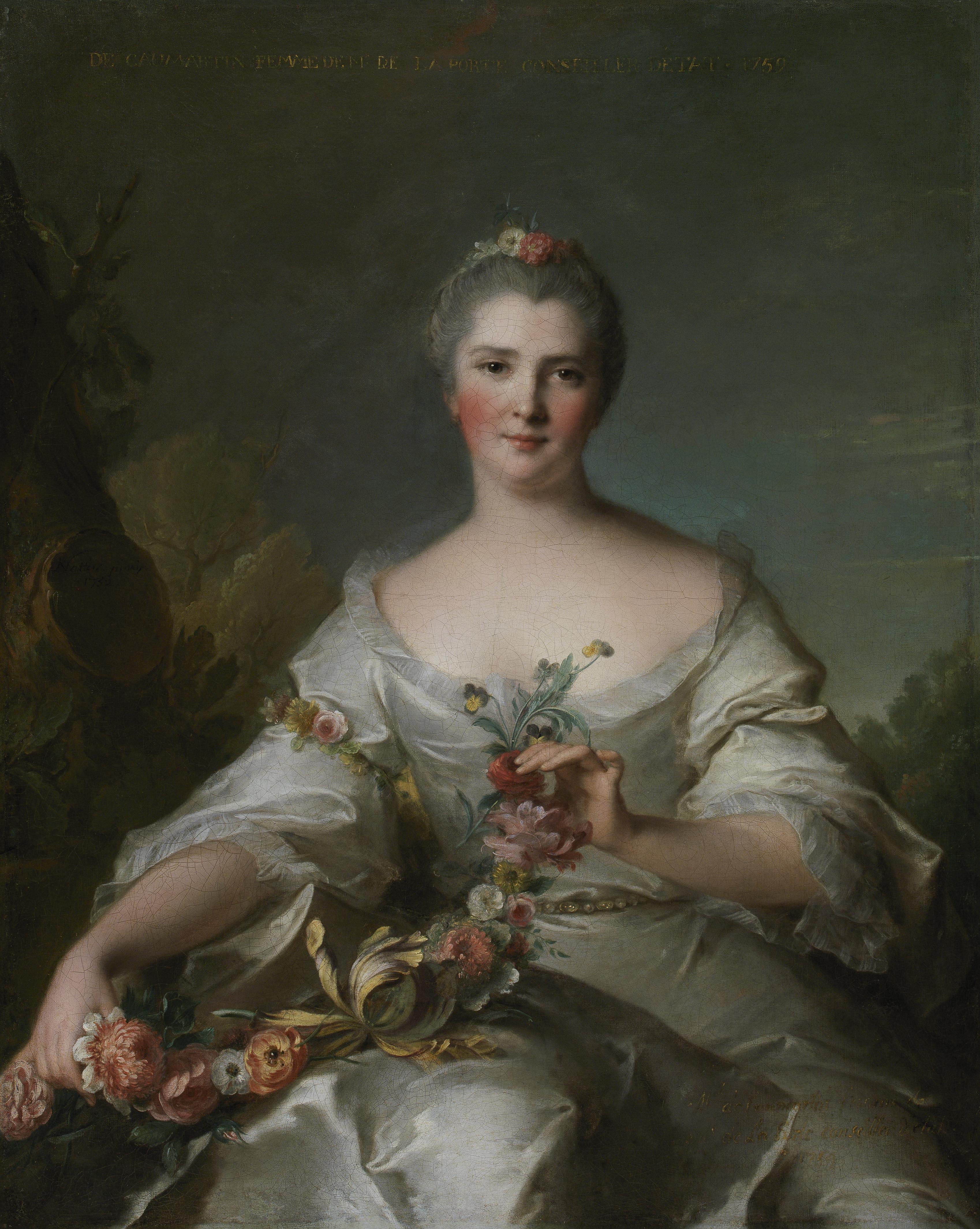 Retrato de Madame de La Porte