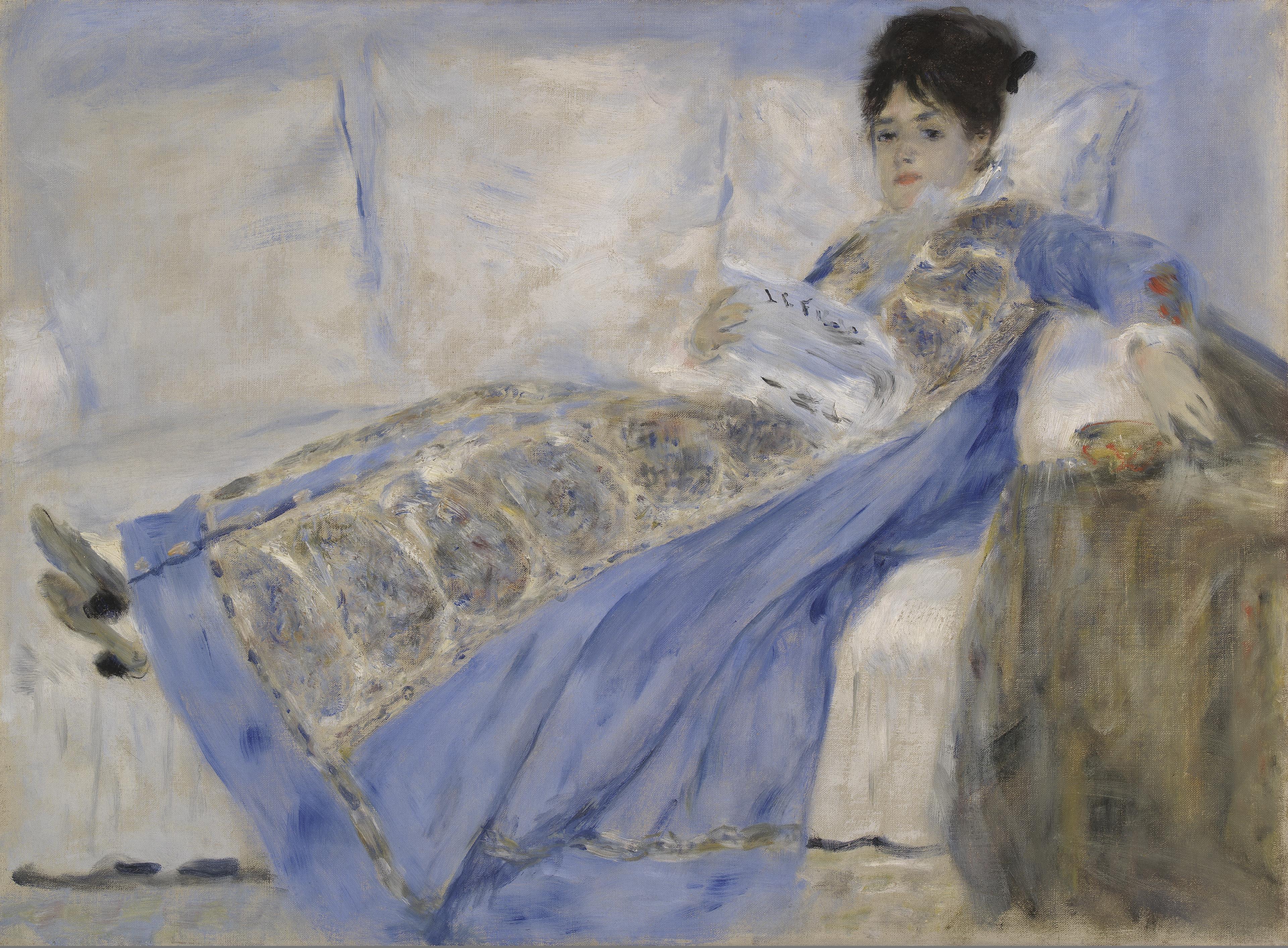 Retrato de Camille Monet