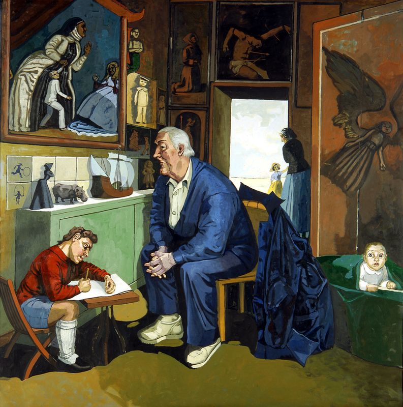 Paula Rego, O tempo, passado e presente © Museu Calouste Gulbenkian
