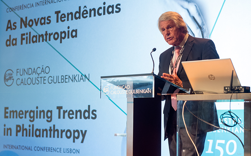 Rien van Gendt, conferência Filantropia