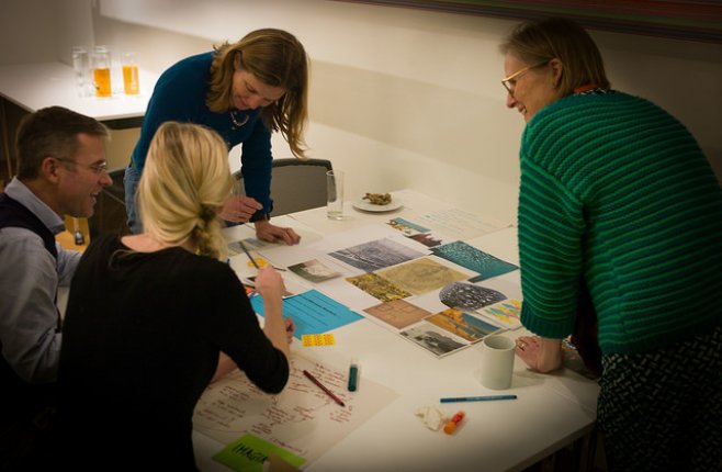 A workshop in progress